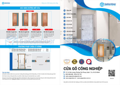 Catalogue cửa gỗ công nghiệp, catalogue cửa gỗ HDF, catalogue cửa gỗ MDF, cửa gỗ melamine/laminate